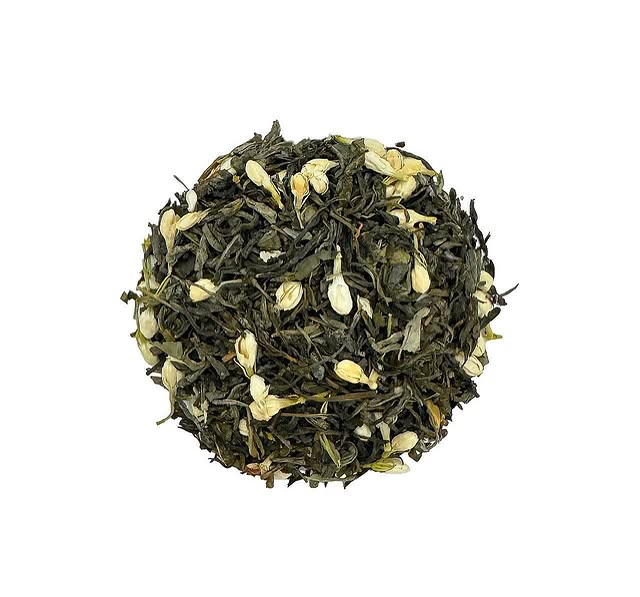 Çiçəklənən Yasəmən 19 təbii yasəmənli yaşıl çay, 100q