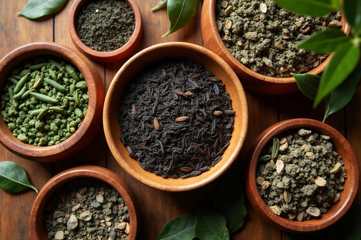 ChaiMan çay seçimi — qara, yaşıl, bitki və ağ çaylardan nümunələr